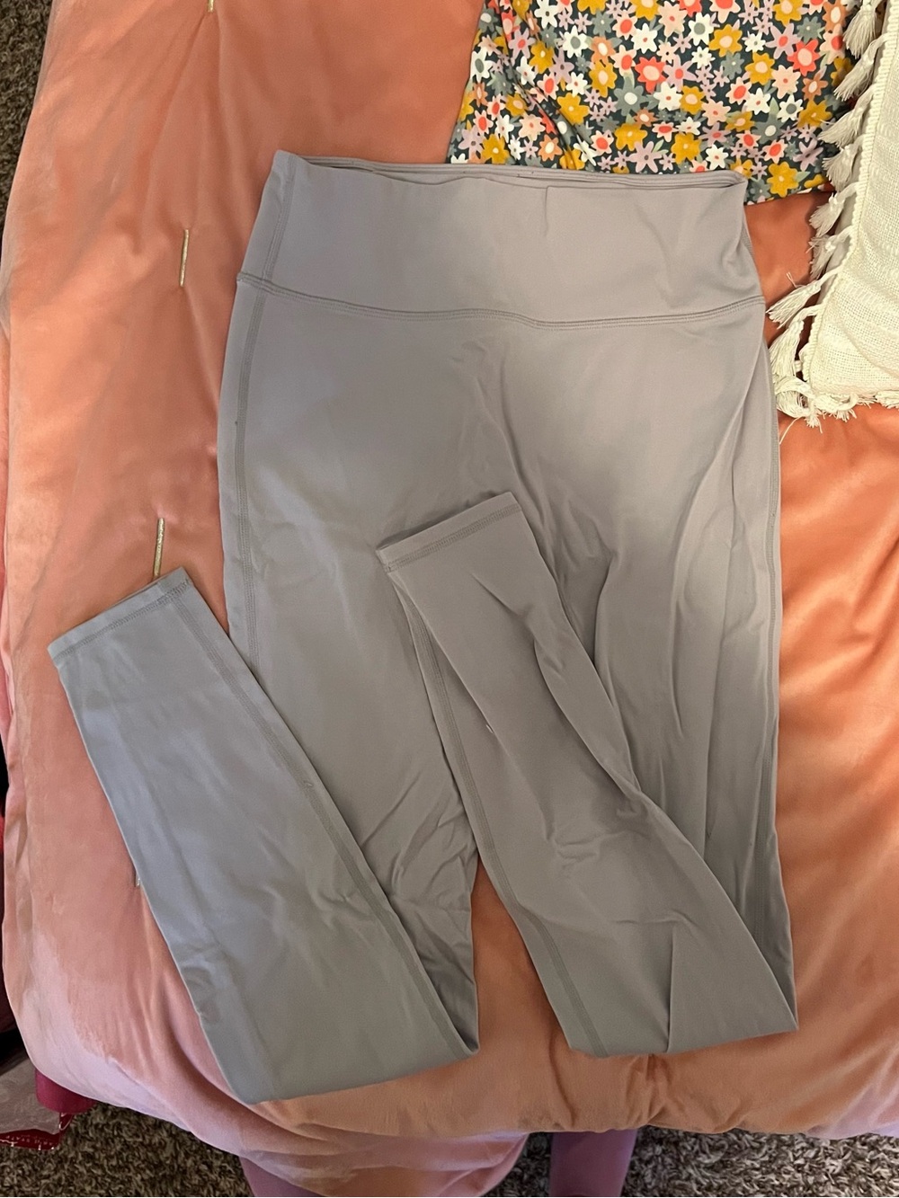 Fabletics Motion365 Gray High-Waist Leggings